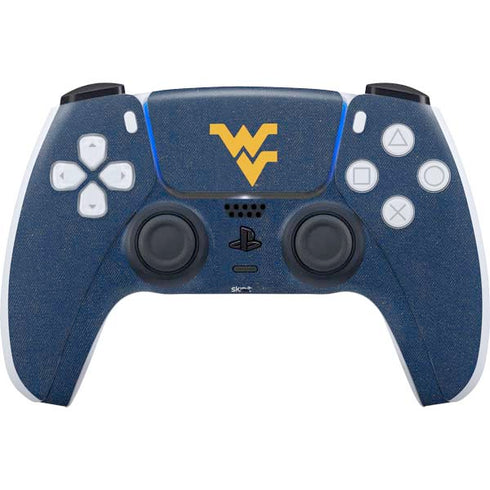 West Virginia University Basketball PS5 Controller Skin